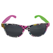 80's Themed Party Glasses Pk 1