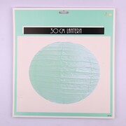 Mint Green 30cm Decorative Paper Lantern Pk 1