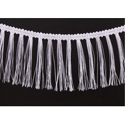 White Fringe Trim (3m) Pk 1