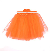 Adult Fluoro Neon Orange Tutu Pk 1