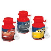 Cars 3 Mini Bubbles Party Favours Pk 12