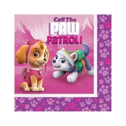 Paw Patrol Girl 2 Ply Lunch Napkins Pk 16