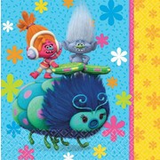 Trolls 2 Ply Lunch Napkins Pk 16
