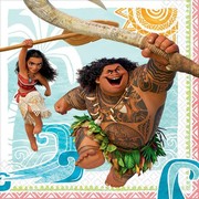 Moana 2 Ply Lunch Napkins Pk 16