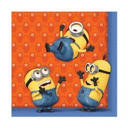 Despicable Me Minions Lunch Napkins 3Ply Pk20 