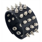 Punk Spiked Costume Wristband 1980s 1970s
