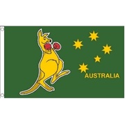 Australian Boxing Kangaroo Aussie Flag 90 x 150cm