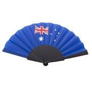 Australia Day Aussie Flag Collapsible Hand Fan