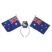Australian Aussie Flags Headband Pk 1