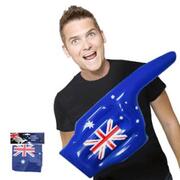 Australia Day Aussie Flag Inflatable Hand (55cm)