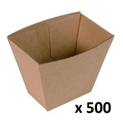 Beta Board Kraft Hot Chip Box 45x70x90mm (Pk 500)