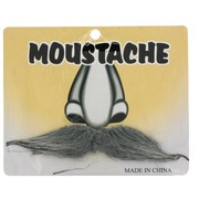 Moustache Grey Pk1 