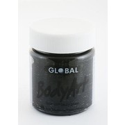 Black Face and Body Paint Jar (45ml) Pk 1