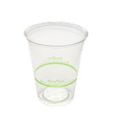 BetaEco Green RPET Clear Plastic Cups 16oz 500ml (Pk 50)