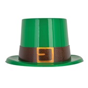 St Patrick's Day Plastic Leprechaun Top Hat