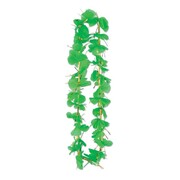 St Patrick's Day Green Fabric Shamrock Lei