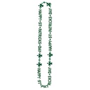 Happy St Patrick's Day Plastic Bead Necklace