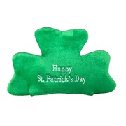 Happy St Patrick's Day Shamrock Shaped Plush Hat