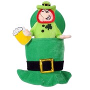 St Patrick's Day Plush Leprechaun Hat