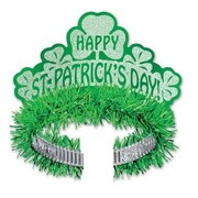 St Patrick's Day Regal Shamrock Headband