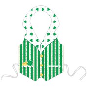 St Patrick's Day Prismatic Foil Vest