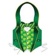 St Patrick's Day Prismatic Foil Vest