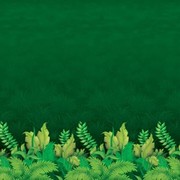 Jungle Foliage Backdrop Scene Setter (1.2x9.1m) Pk 1