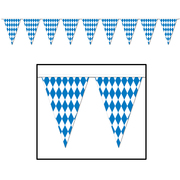 Oktoberfest Pennant Flag Banner Bunting (9.1m) Pk 1