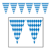 Oktoberfest Pennant Flag Banner Bunting (36m) Pk 1