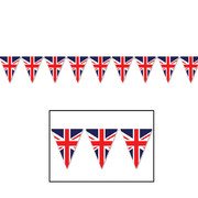 British Union Jack Pennant Flag Bunting Banner (3.6m)