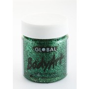 Green Glitter Face and Body Paint Jar (45ml) Pk 1
