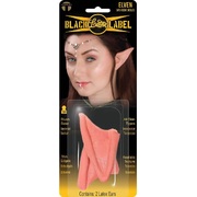Tinsley Black Label Latex Blush Tone Elven Elf Ears (Pk 2)