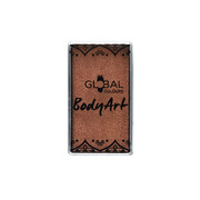 Global Metallic Bronze Cake Face Body Paint 20g