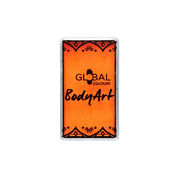 Global UV Neon Orange Cake Face Body Paint 20g