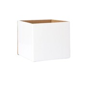 White Mini Box 12.5cm x 12.5cm x 11cm | Balloon Arrangement & Centrepiece