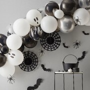 Ginger Ray Halloween Balloon Garland Kit (40 Balloons, Fans, Spiders, Tape)