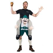Adult Piggy Back Carry Me Lederhosen Costume Pk 1
