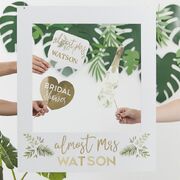 Ginger Ray Customisable Gold Foil Almost Mrs Photo Booth Frame (72x 60cm)