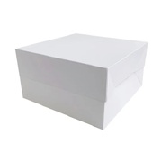 White Cake Box 16in x 16in x 6in (2 Piece)