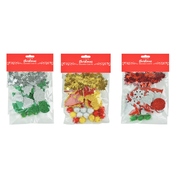 Assorted Colour Christmas Craft Decoration Kit (Pk 3)