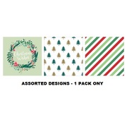 Assorted Classic Christmas 2 Ply Lunch Napkins Pk 20