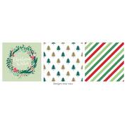 Assorted Classic Christmas 2 Ply Lunch Napkins Pk20 (3 Packs)