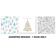 Assorted Pastel Christmas 2 Ply Lunch Napkins Pk 20