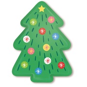 Christmas Tree Melamine Tray 23x32cm (Pk 1)