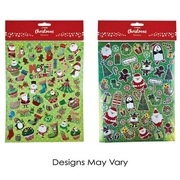 Assorted Christmas Sticker Sheet (Pk 1)