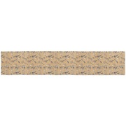 Christmas Foliage Hessian Table Runner 150x30cm