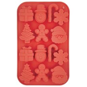 Christmas Designs Silicone Chocolate Mould 14 Cavities