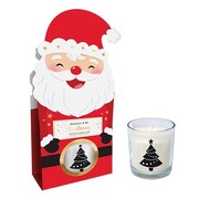 Christmas Sugar Cookie Scented Candle in Santa Package 60g