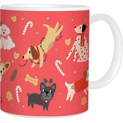 Christmas Dogs Coffee Mug 325ml