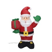 Inflatable Christmas Santa Decoration With LED Lights 135cm